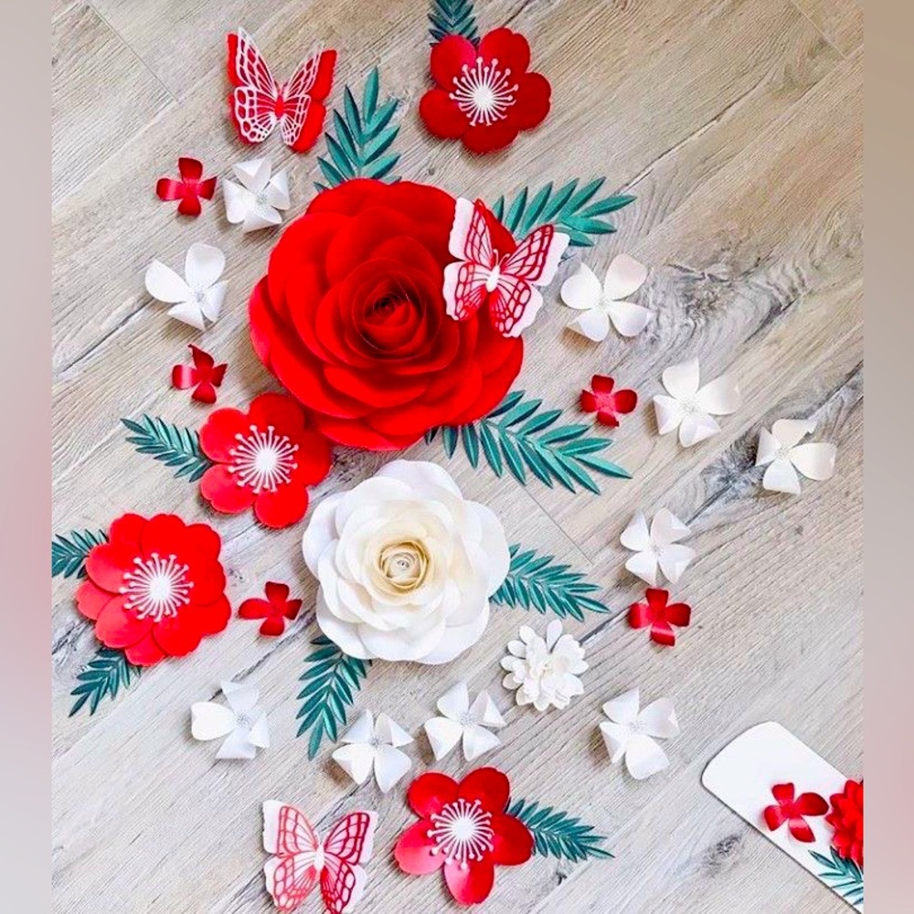Tropical Island Flower Decor